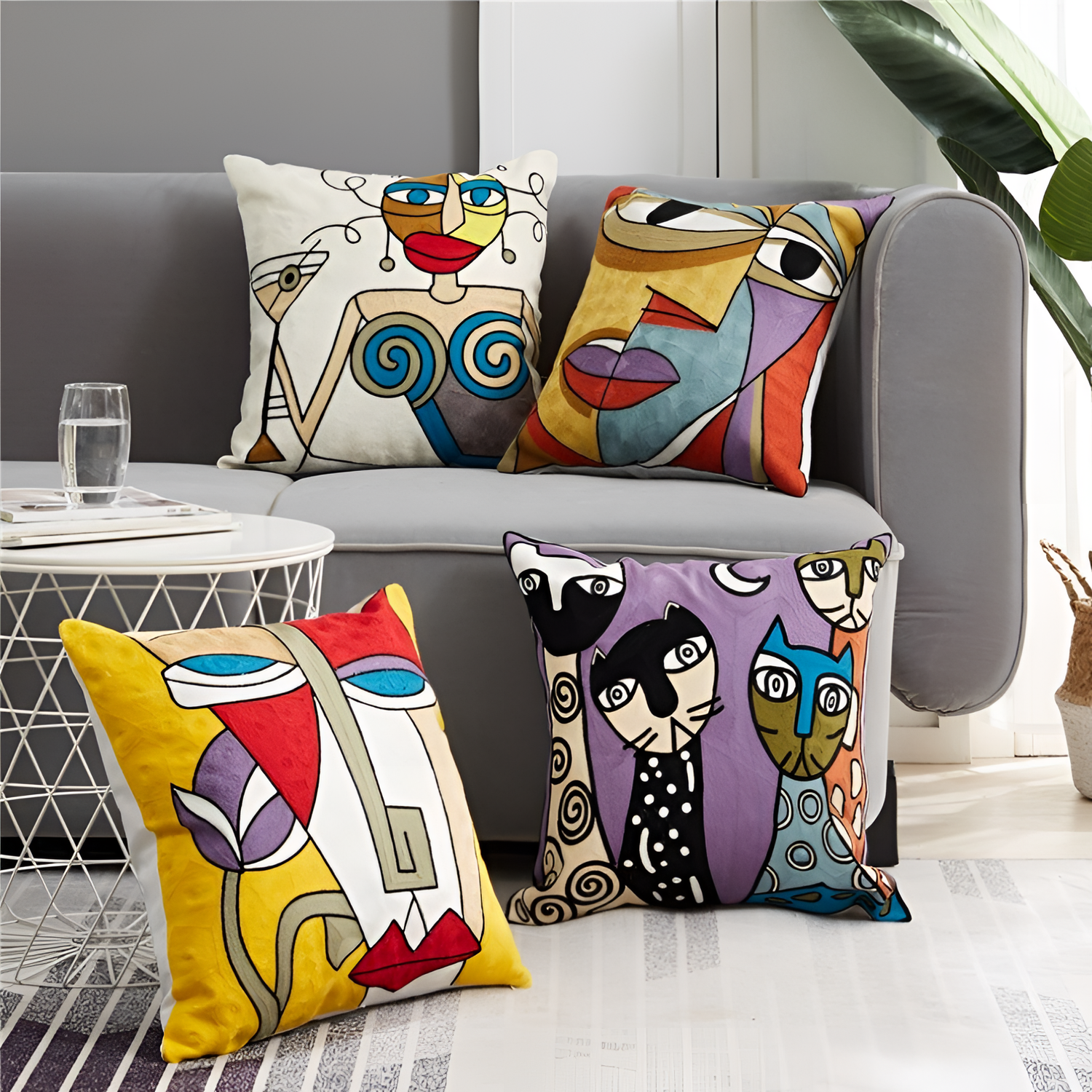 Abstract Art Pillowcases - Home Decor | Pillowcases | NordicAbode.com