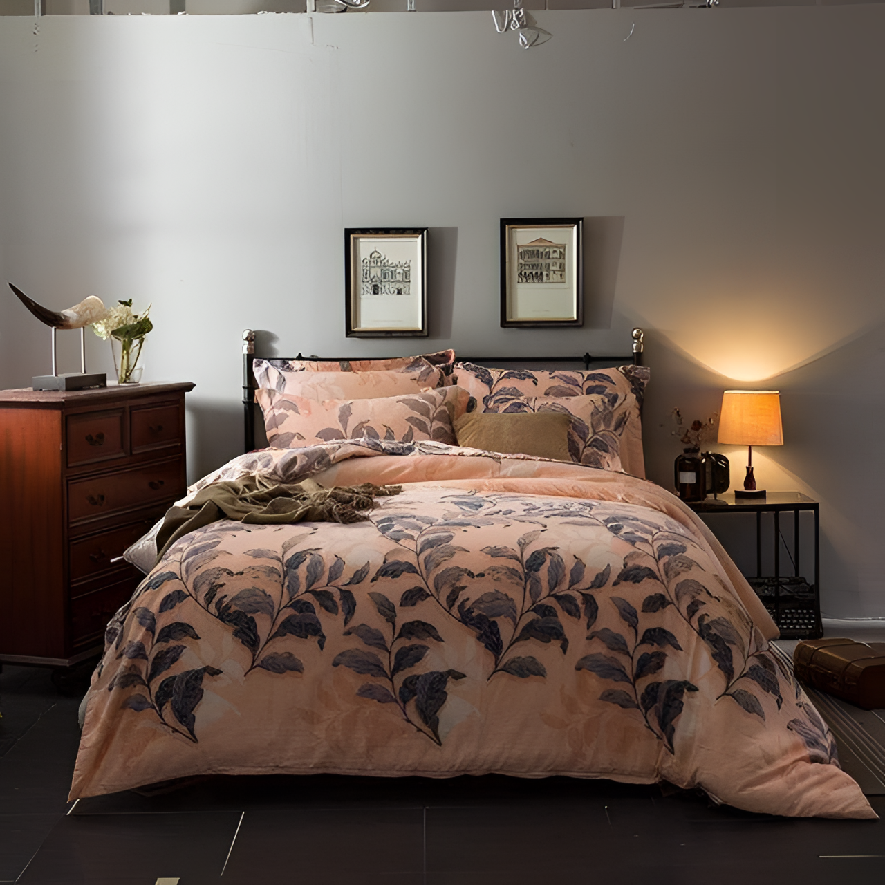 Leaves Fall Leaves Duvet Cover Set | Bedding | NordicAbode.com