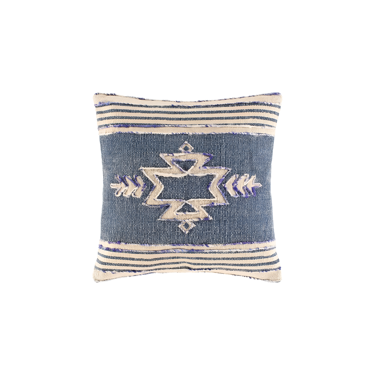 Blue Aztec Woven Pillow Cover | Pillows | NordicAbode.com