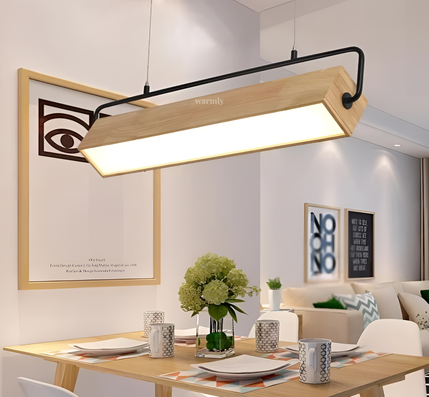 Adelbert Adjustable LED Hanging Lamp | Lighting | NordicAbode.com