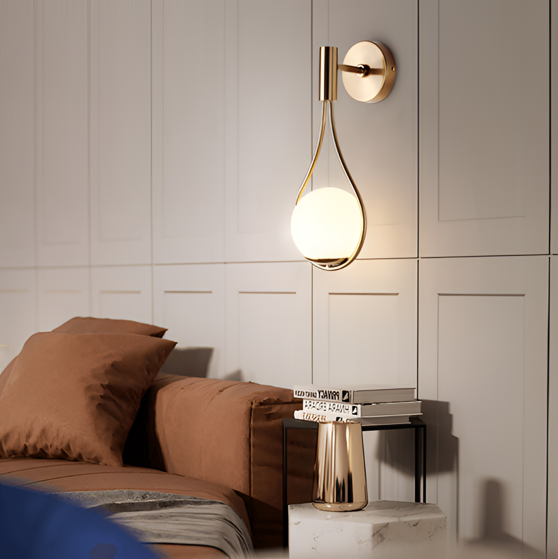 Glass Simplicity Glass Ball Wall Sconce | Lighting | NordicAbode.com