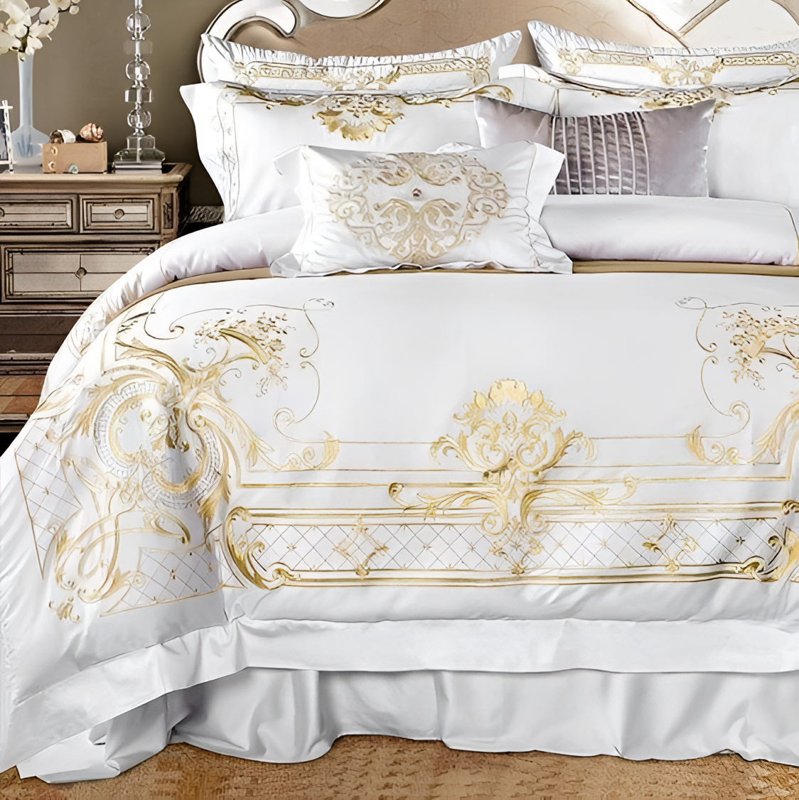 Royal Luxurious Egyptian Cotton Duvet Set | Bedding | NordicAbode.com