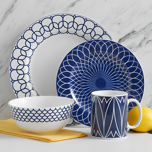 Mikasa Lavina Porcelain Dinnerware Set | Dinnerware | NordicAbode.com