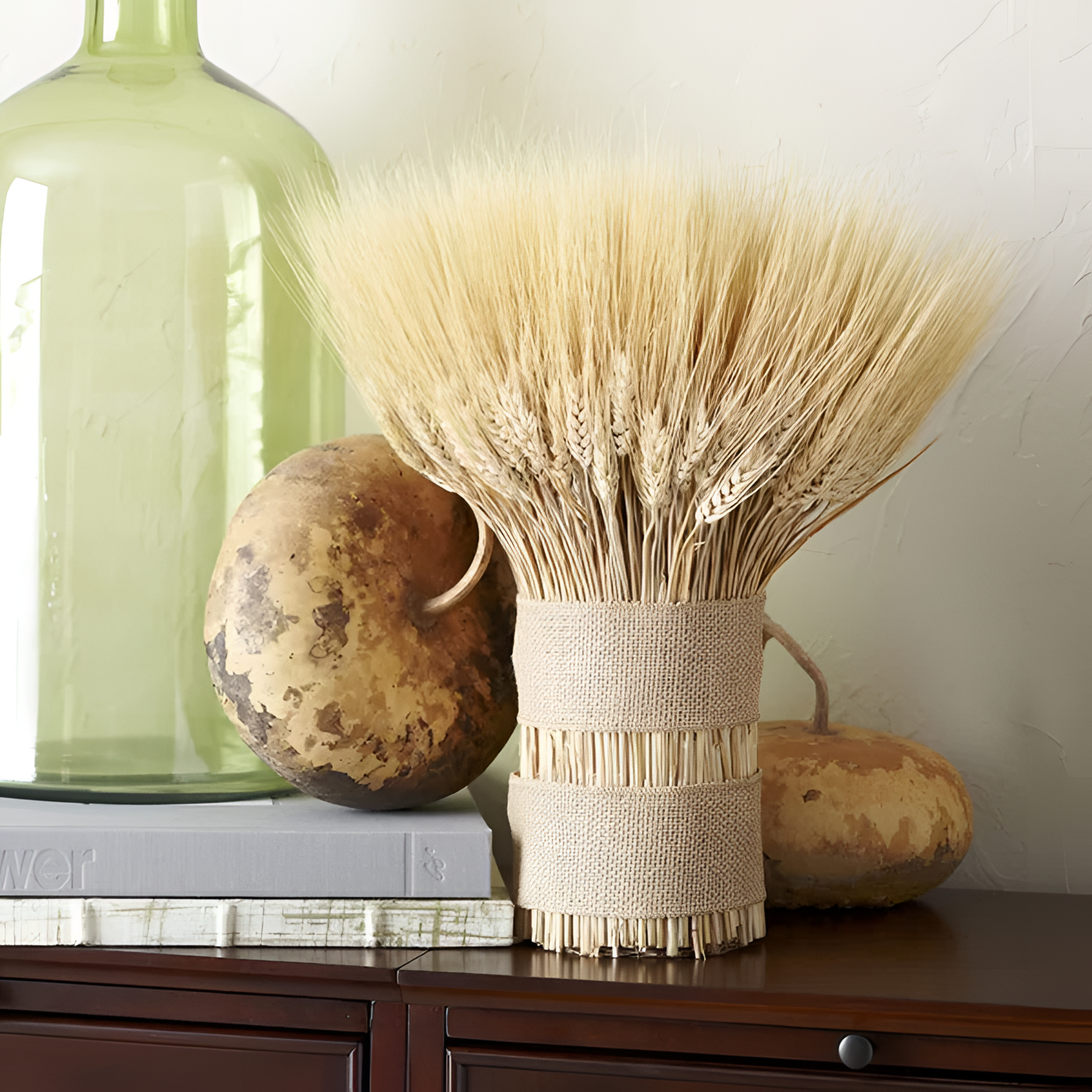 Dried Harvest Wheat Centerpiece | Centerpieces | NordicAbode.com