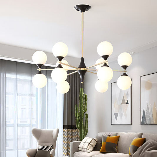 Draper Mid-Century Chandelier Light | Lighting | NordicAbode.com