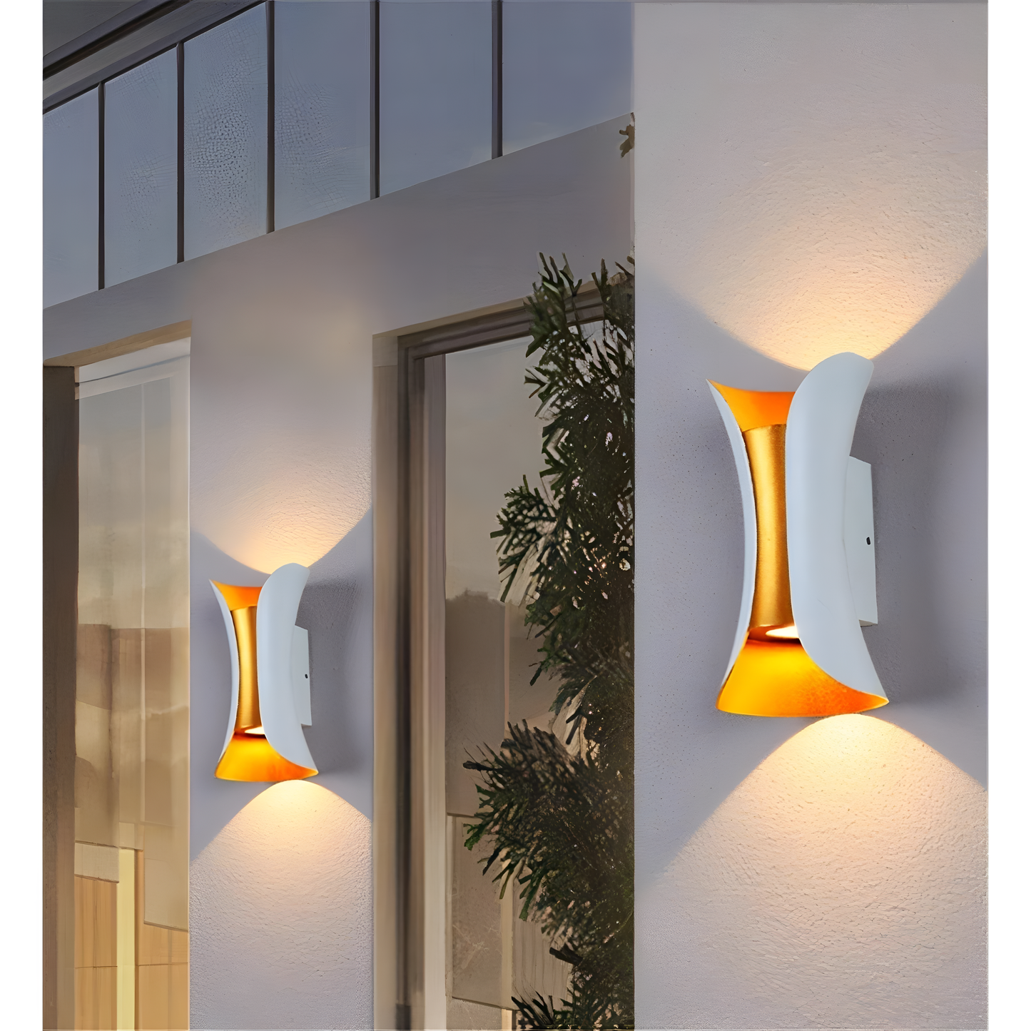 Angelika Modern Outdoor Wall Light | Outdoor Lighting | NordicAbode.com