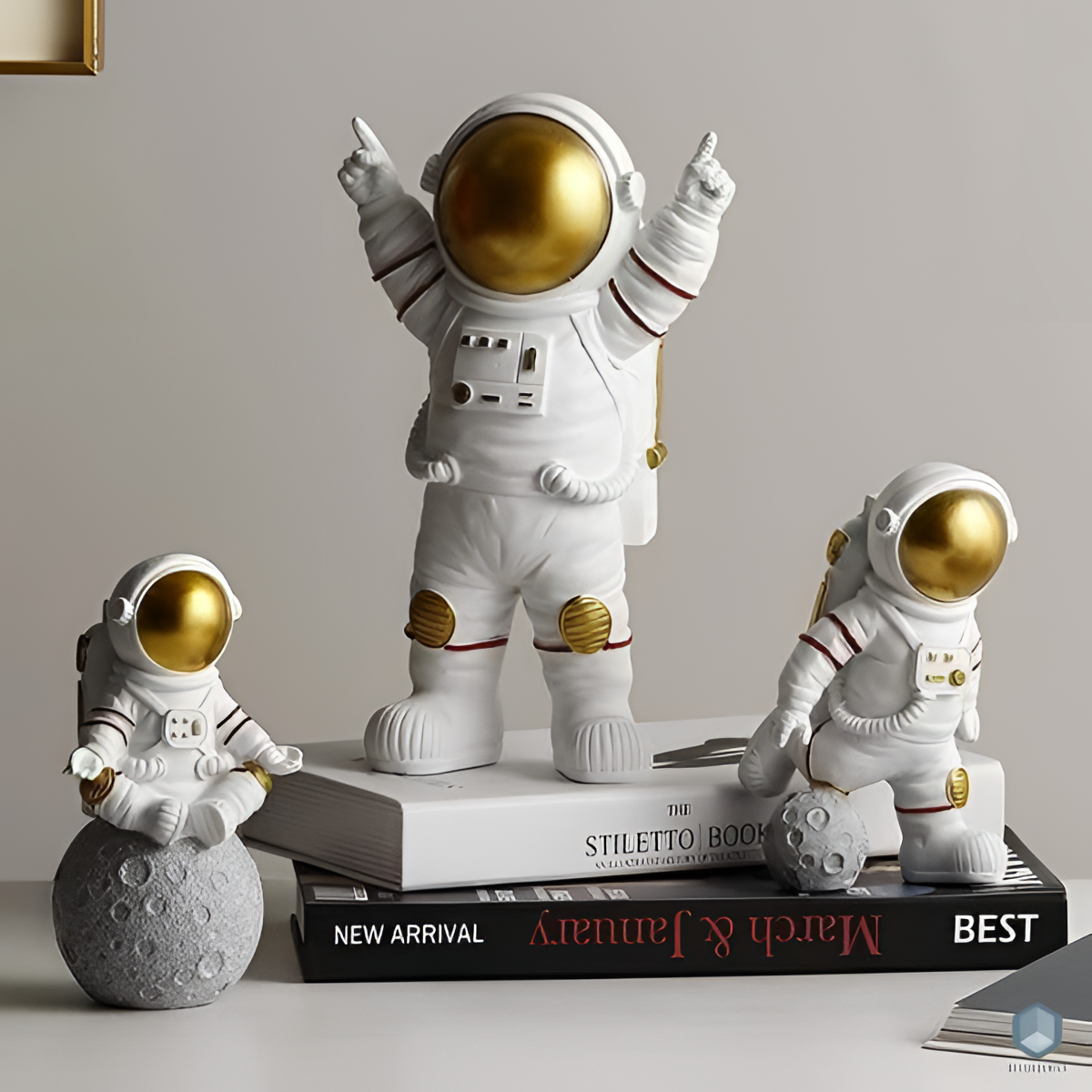 Astronaut Adorable Astronaut Figurines Set | Figurines | NordicAbode.com