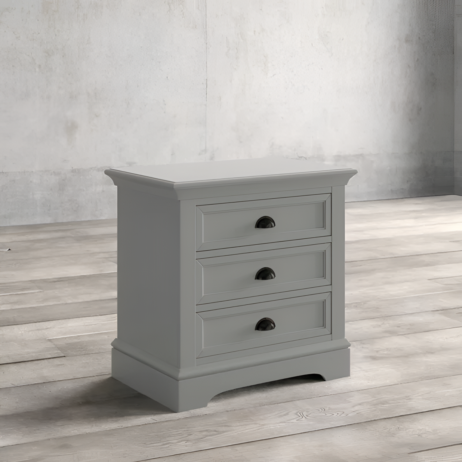 Alicea Stately Nightstand with Storage | Furniture | NordicAbode.com