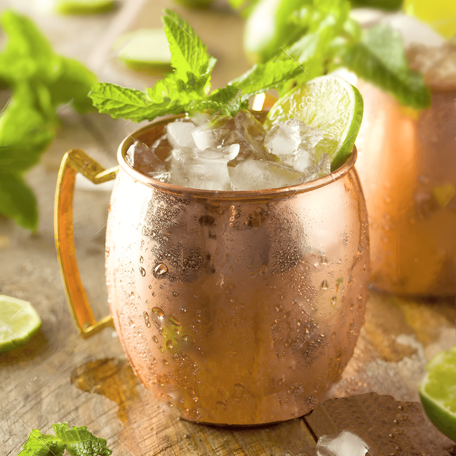 Smooth Copper Moscow Mule Mug | Drinkware | NordicAbode.com