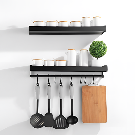 Wall-Mount Space-Saving Spice Racks | Kitchen | NordicAbode.com