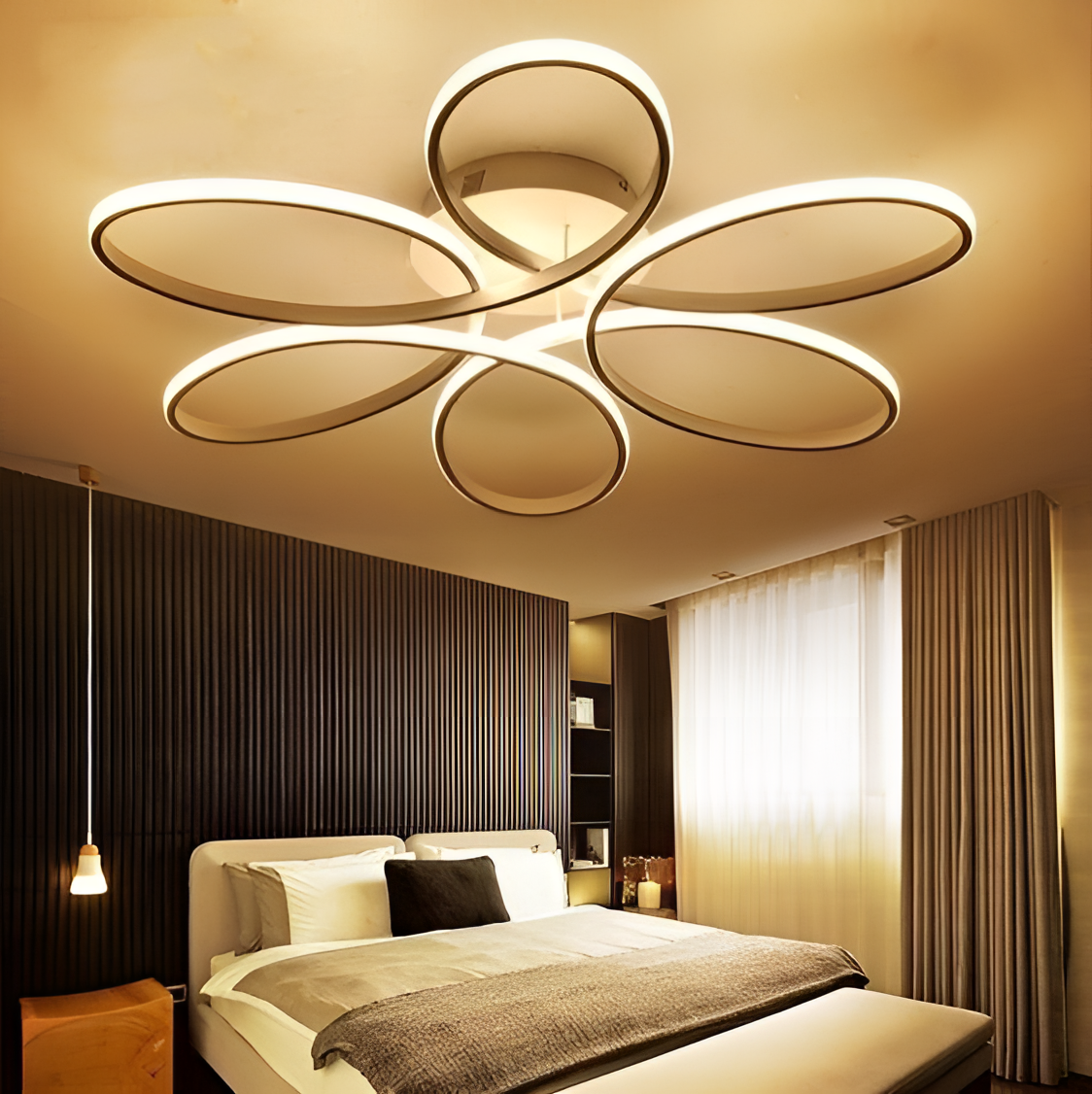 Manca Elegant LED Ceiling Light | Lighting | NordicAbode.com