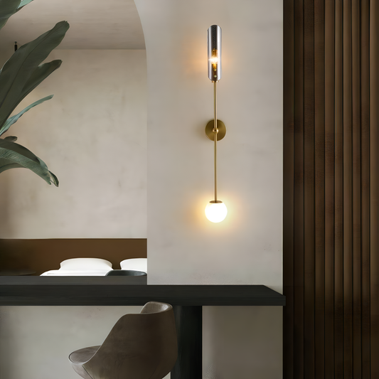 Lilija Elegant Gold Wall Light | Lighting | NordicAbode.com