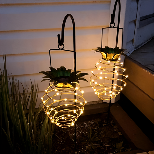 Pineapple Solar Pineapple Garden Light | Outdoor Lighting | NordicAbode.com