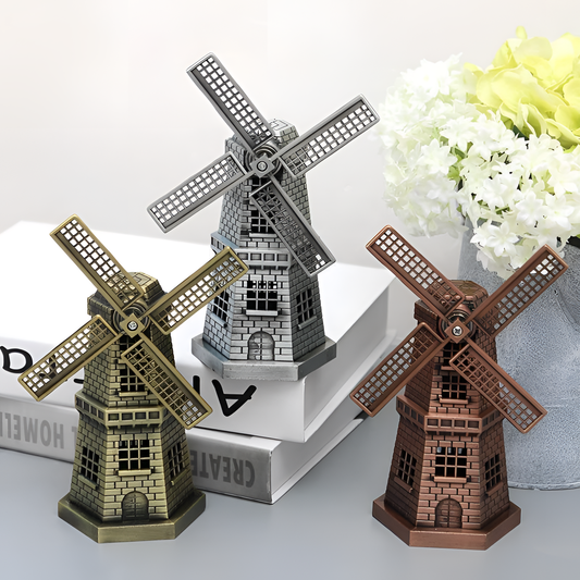 Antique Rustic Windmill Figurine | Figurines | NordicAbode.com