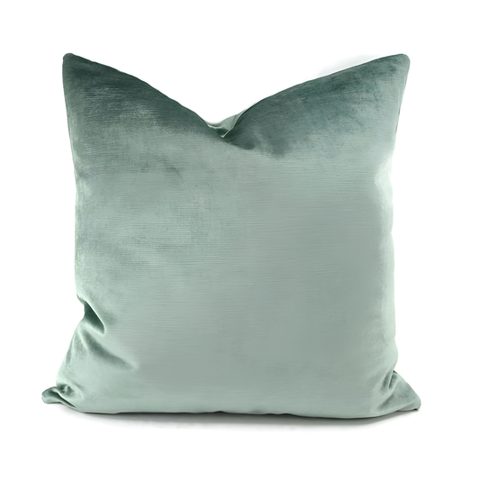 Aqua Green Velvet Cushion Cover | Cushion Covers | NordicAbode.com