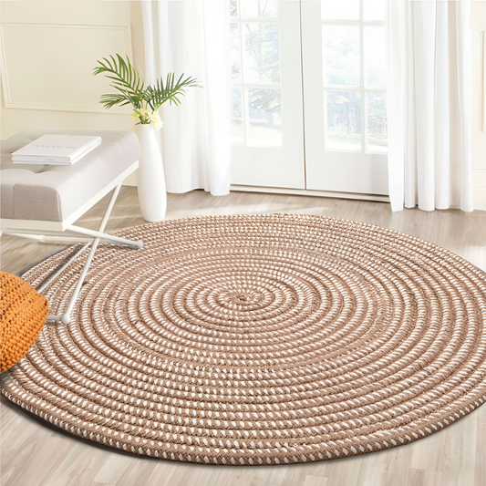 Knit Round Knit Carpet | Rugs | NordicAbode.com