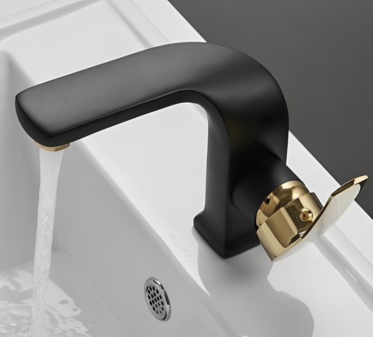 Specter Elegant Curved Bathroom Faucet | Bathroom Faucets | NordicAbode.com