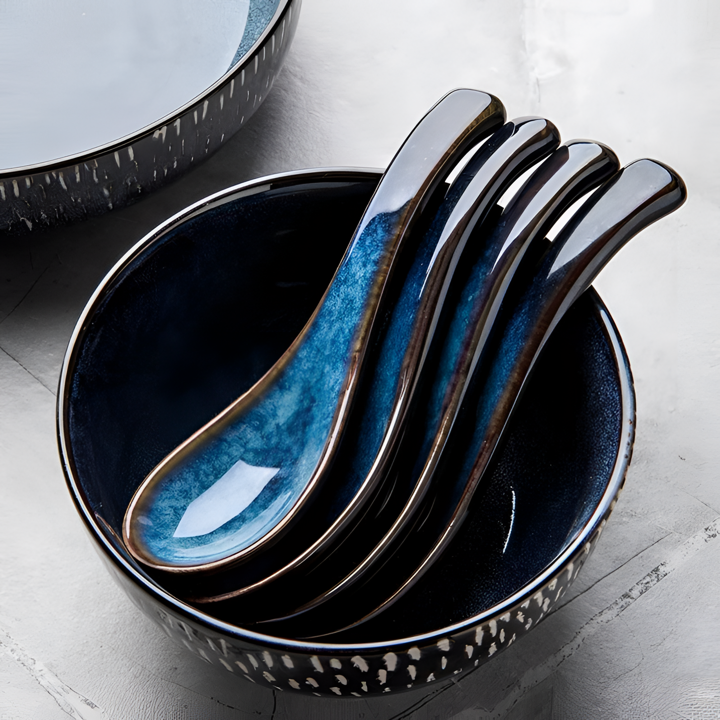 Premium Japanese Ceramic Spoons | Tableware | NordicAbode.com