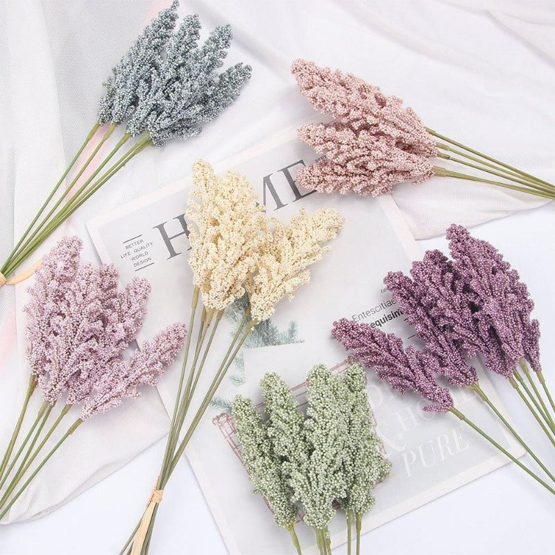 Artificial Foam Berry Spike (6pcs)