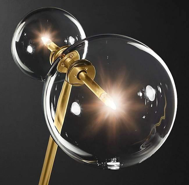 Glass Globe Lamp - Nordic Side - floor lamp, lamp, lamps, lighting, spo-enabled, table lamp