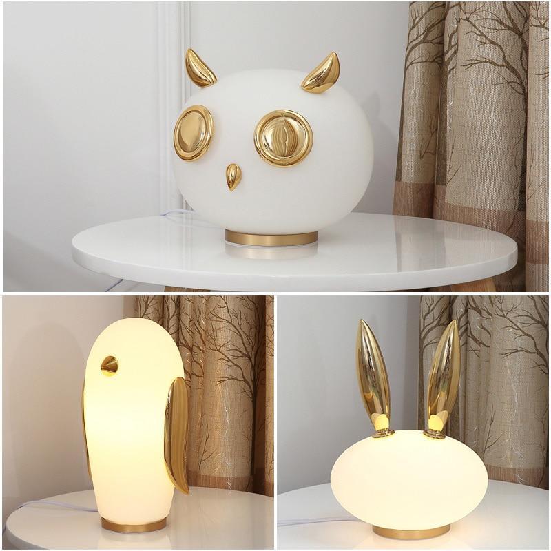 Golden Adorbs Table Light - Nordic Side - 