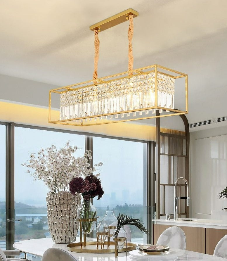 Whitley - Modern Glass Crystal Chandelier