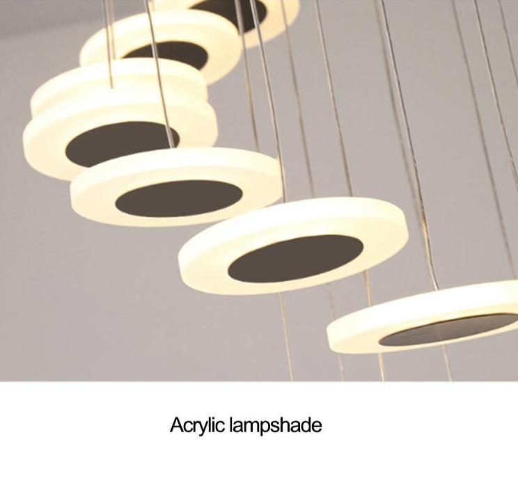 Tapa Modern LED Cascade Chandelier - Nordic Side - 