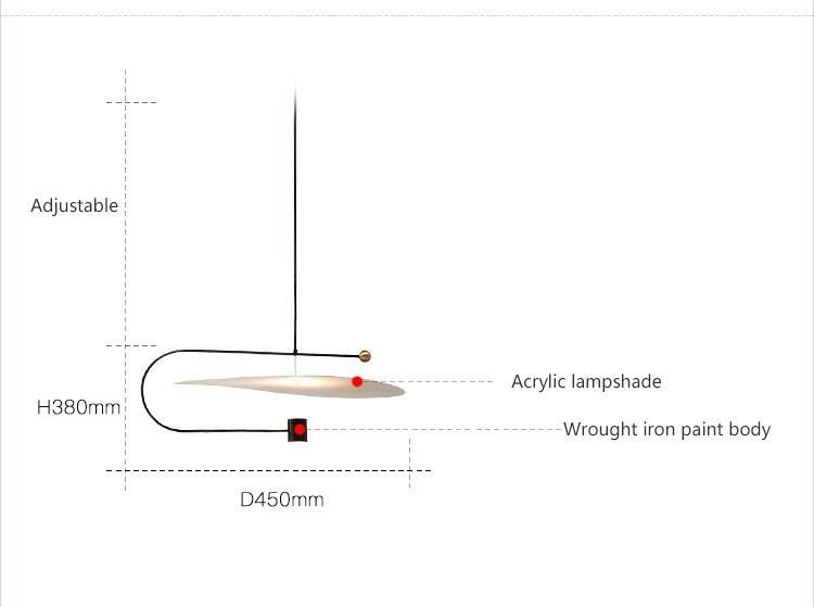 Kinetic Art Lamp - Nordic Side - 