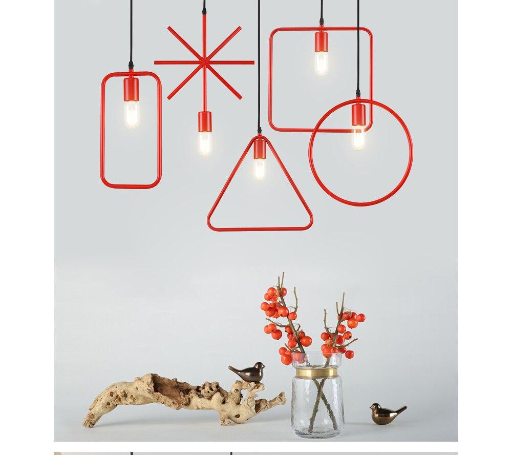 Nagle Geometric Shapes Pendant Light