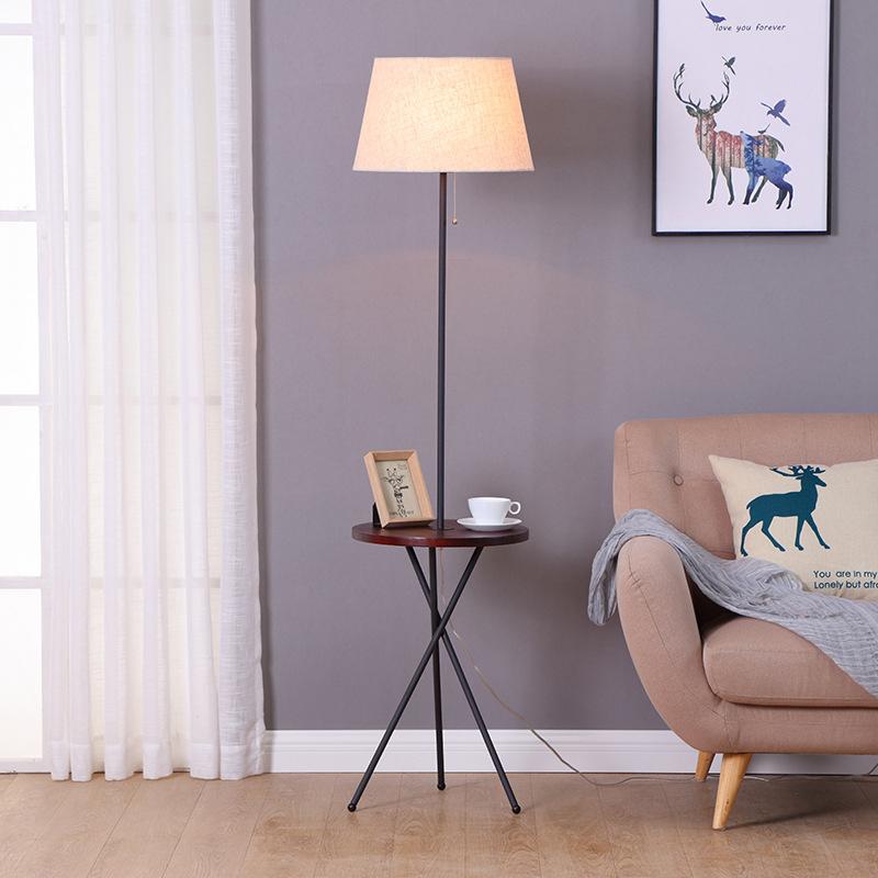 Lance - Modern Nordic End Table & Lamp - Nordic Side - feed-cl1-lights-over-80-dollars, modern-farmhouse, modern-farmhouse-lighting, modern-furniture