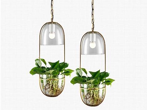 Lileas - Modern Hanging Planter Lamp - Nordic Side - best-selling-lights, feed-cl0-over-80-dollars, feed-cl1-lights-over-80-dollars, hanging-lamp, lamp, light, lighting, lighting-tag, modern,