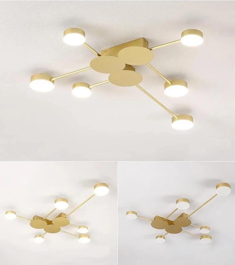 Drexel - Irregular Spoke Round Ceiling Light - Nordic Side - 09-11, best-selling-lights, ceiling-light, chandelier, feed-cl0-over-80-dollars, feed-cl1-lights-over-80-dollars, lamp, light, lig