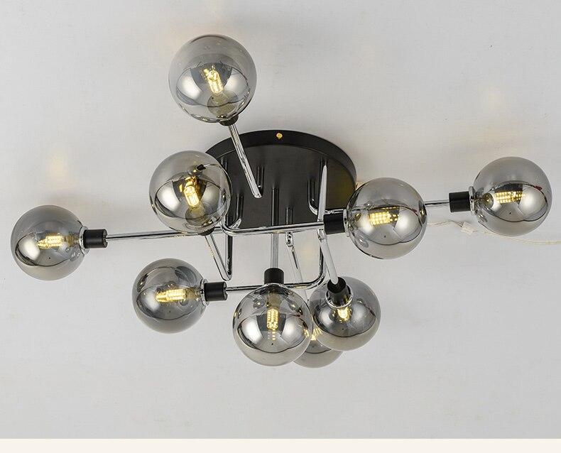 Postmodern Glass Ball Ceiling Light - Nordic Side - 