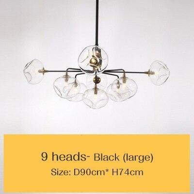 Nordic Natural Glass Chandelier - Nordic Side - 