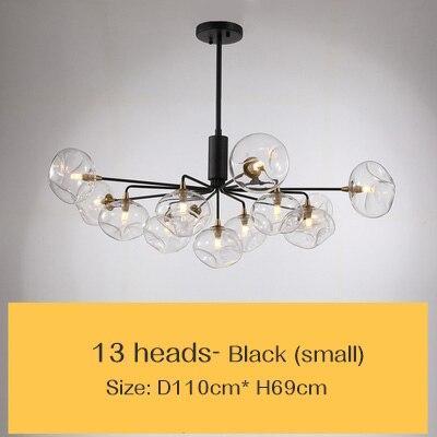 Nordic Natural Glass Chandelier - Nordic Side - 