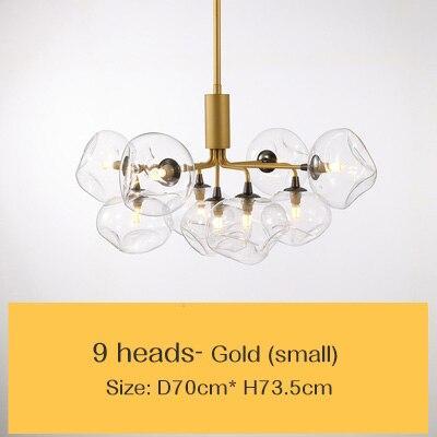 Nordic Natural Glass Chandelier - Nordic Side - 