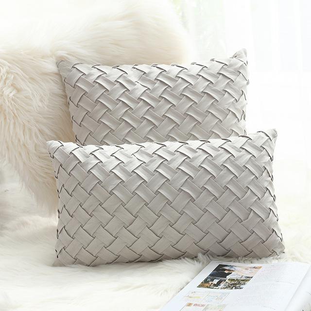 Nouvel - Hand Woven Nordic Style Pillow Case - Nordic Side - 02-12, modern-pieces