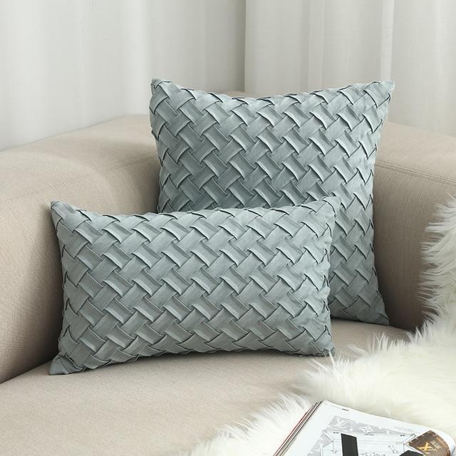 Nouvel - Hand Woven Nordic Style Pillow Case - Nordic Side - 02-12, modern-pieces