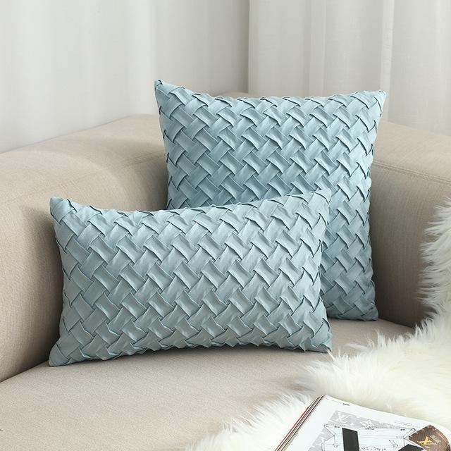 Nouvel - Hand Woven Nordic Style Pillow Case - Nordic Side - 02-12, modern-pieces