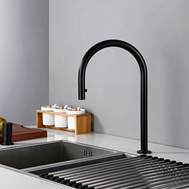 Modern Ultra-Slim Retractable Faucet