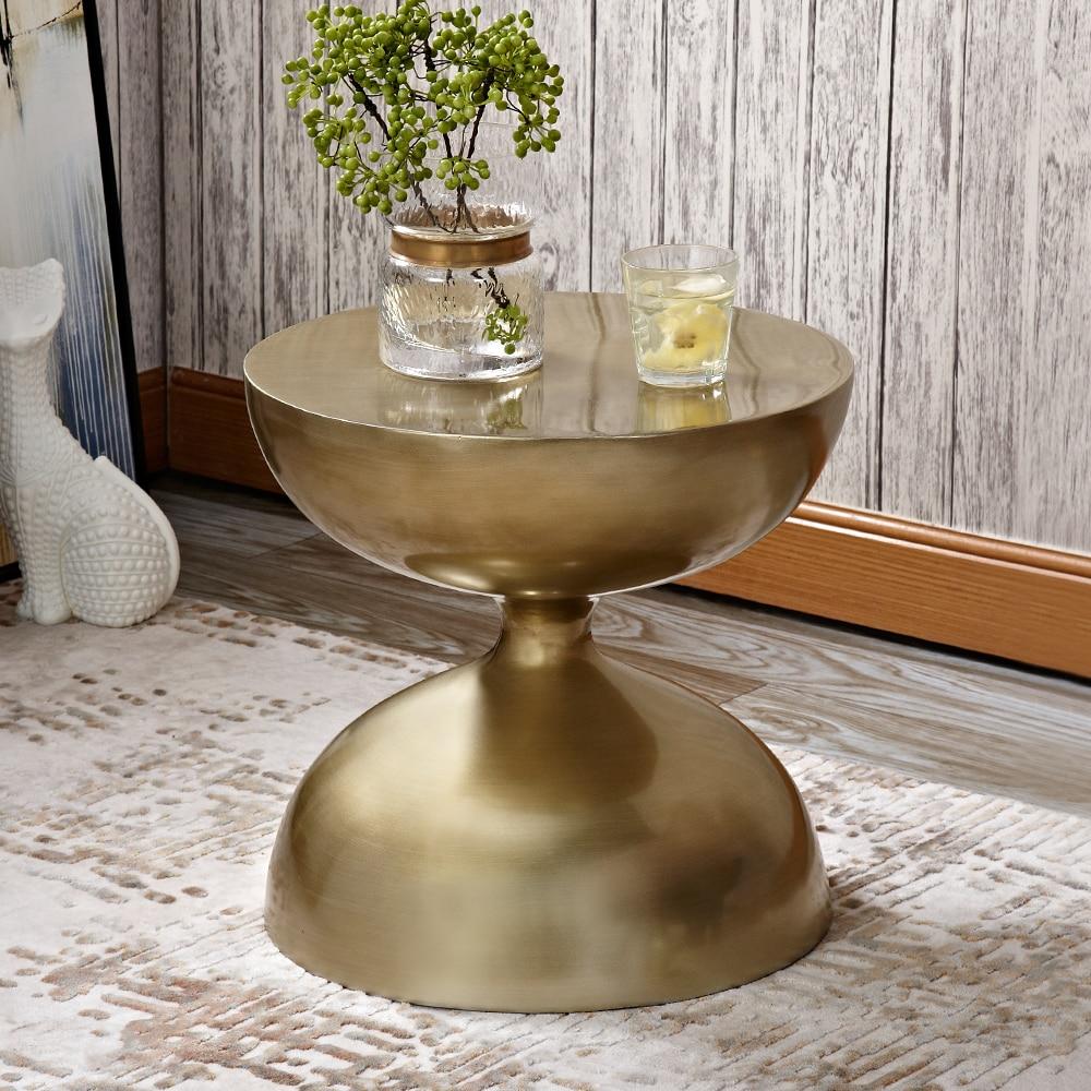 Zephyr - Modern Hourglass Accent Side Table