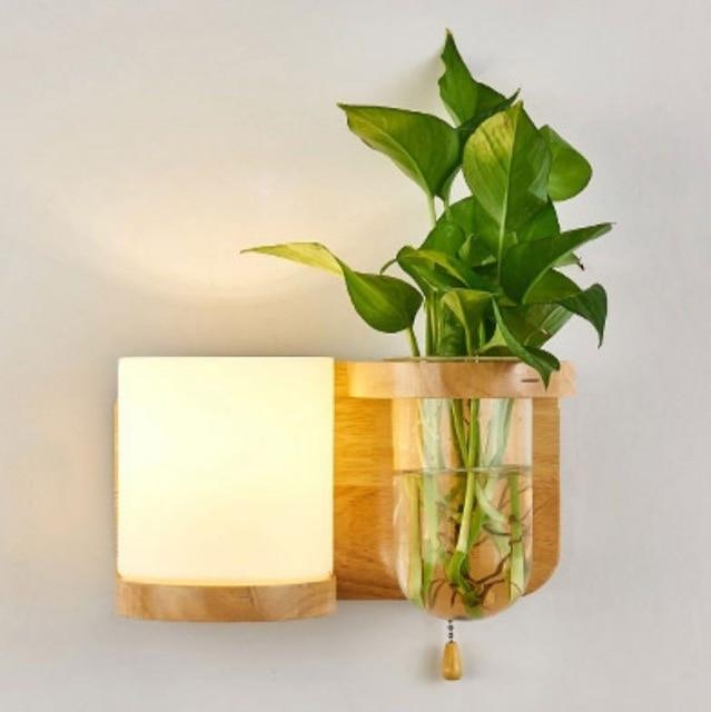 Lyla - LED Lamp Planter & Shelves Combo - Nordic Side - feed-cl1-lights-over-80-dollars, modern-lighting, modern-pieces