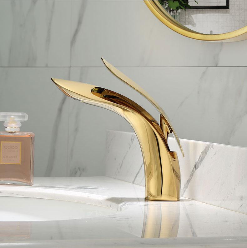 Harvey - Luxury Bathroom Faucet - Nordic Side - 03-14, modern-pieces