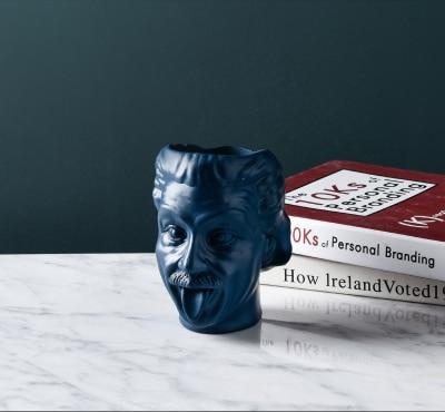 Einstein - Modern Resin Vase - Nordic Side - 