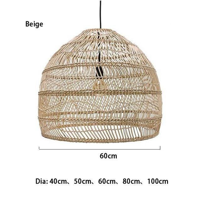 Rattan Lamp - Nordic Side - 