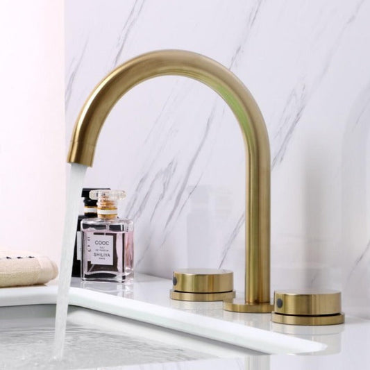 Matte Gold Gooseneck Faucet