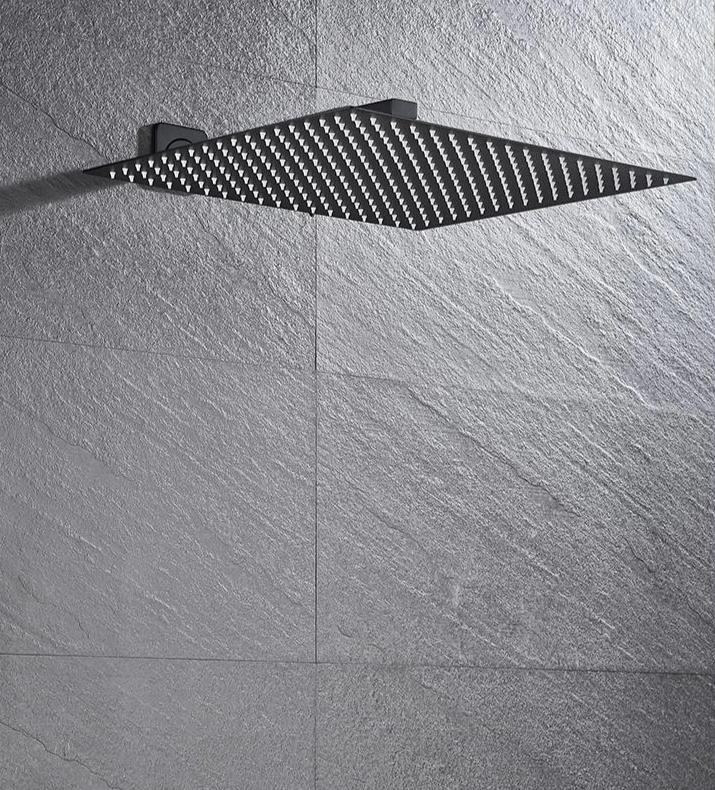 Arlo - Large Luxury Rainfall Shower Head - Nordic Side - 01-14, bathroom-collection, modern-pieces