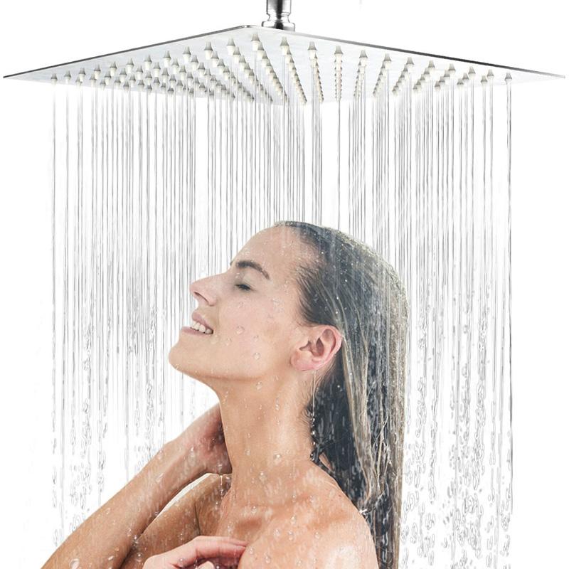 Arlo - Large Luxury Rainfall Shower Head - Nordic Side - 01-14, bathroom-collection, modern-pieces