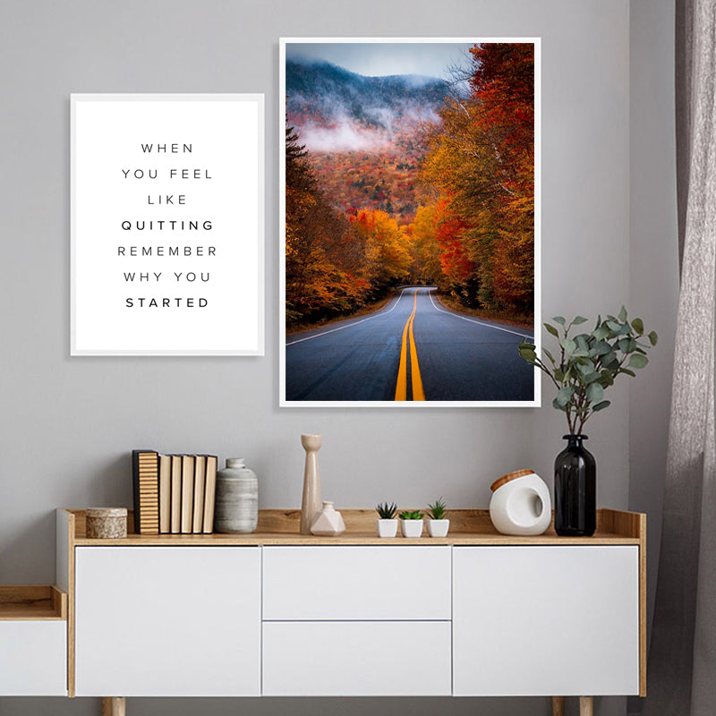 Autumn Scenery Wall Art