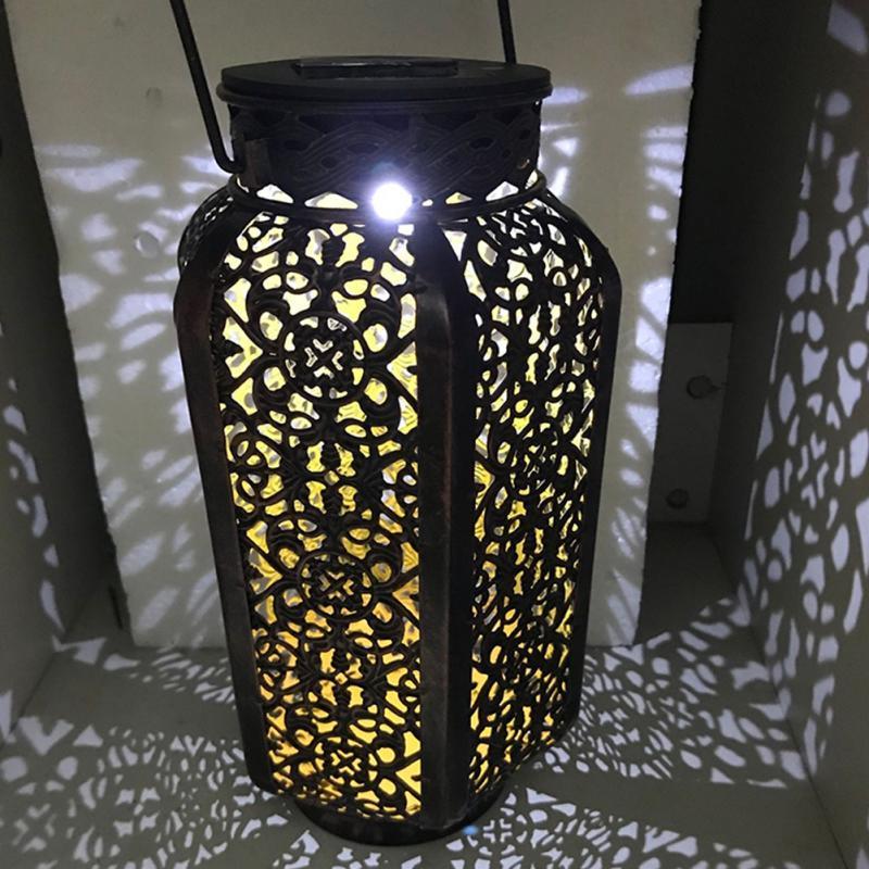 Lily - Vintage Shadow Cast Lantern - Nordic Side - 06-23